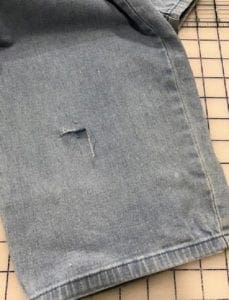 Creative Solution For Torn Pants -