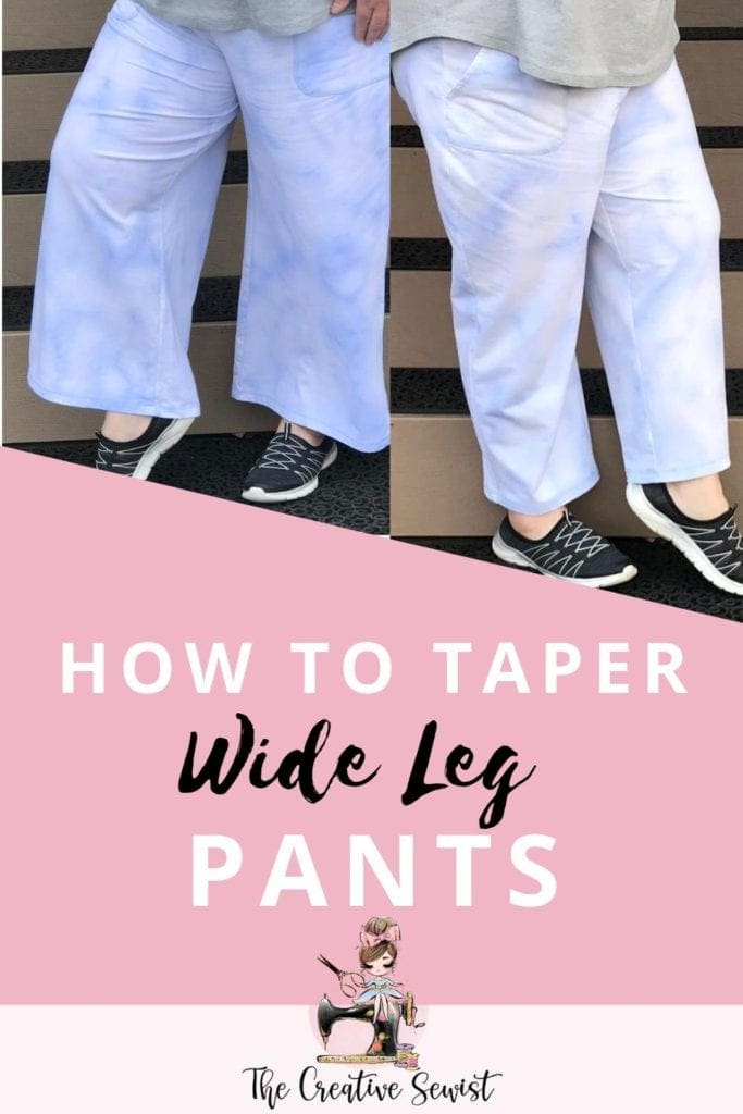 Solskoldning Banquet grafisk How to Taper Pants Quickly and Easily Like A Pro | The Creative Sewist