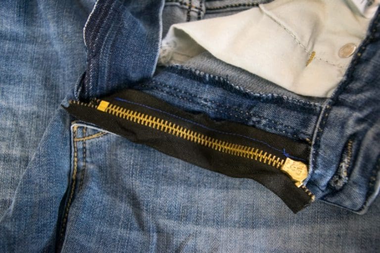 How to Replace a Broken Zipper on Jeans The Creative Sewist