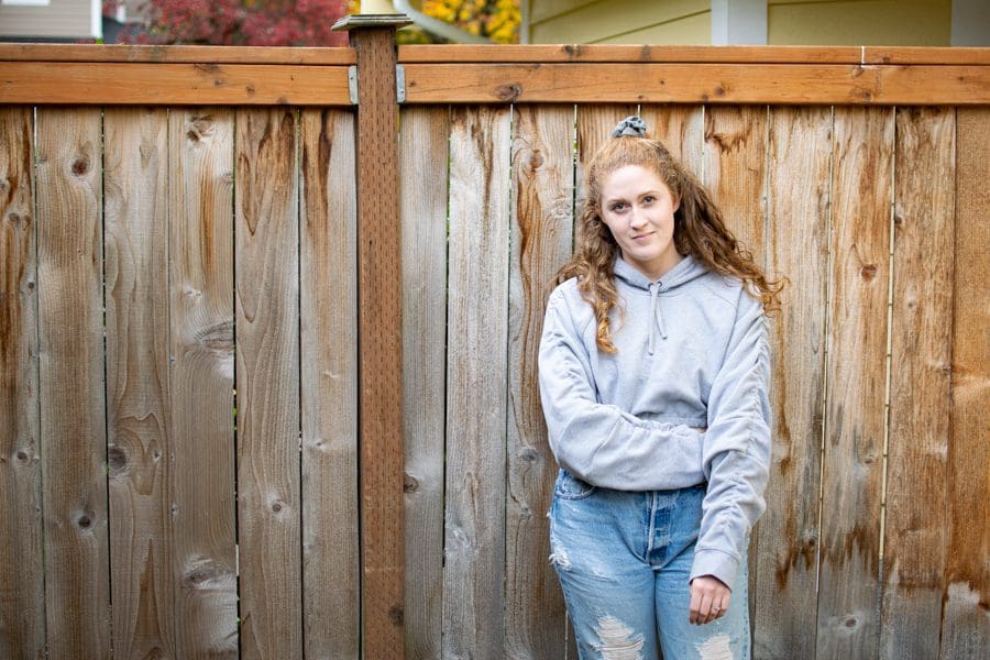 Sweatshirt Refashion: How to Quickly Crop a Hoodie & Add Ruched Sleeves -