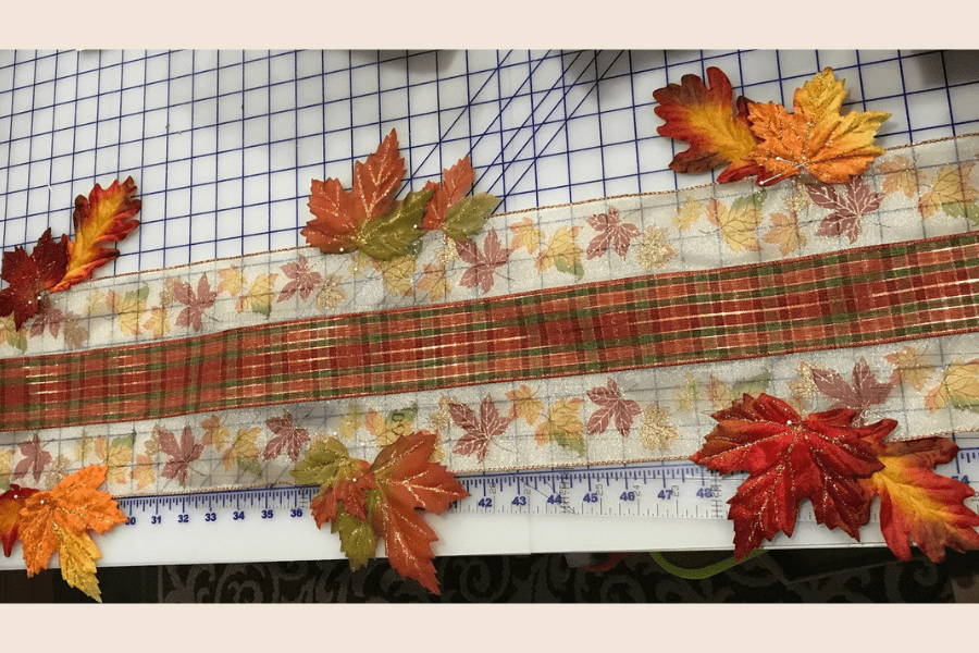 Leaf Embellishment layout