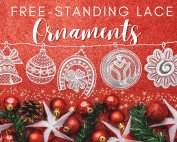 Free-Standing Lace Ornaments feature image