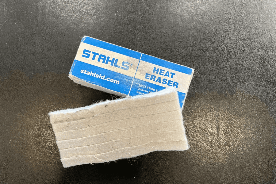 heat transfer vinyl erasers