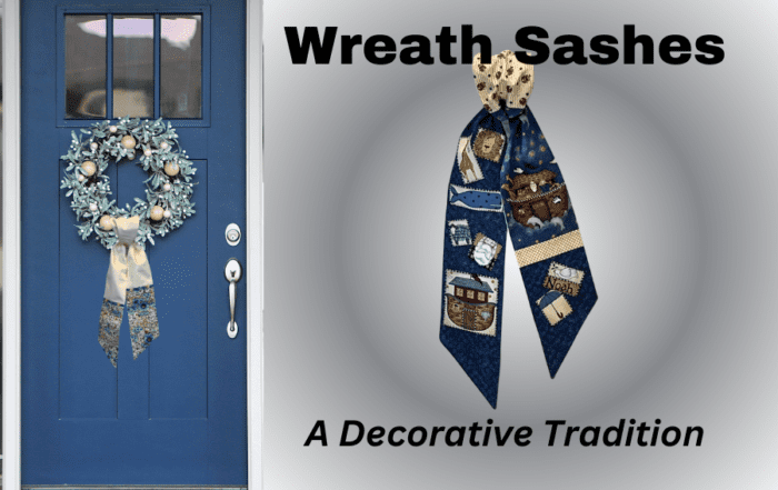 Header Image for Wreath Sash Article